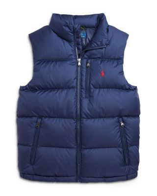 Ralph Lauren - Boys' Ripstop Down Vest - Little Kid, Big Kid