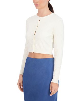 Point - Basketweave Knit Cardigan