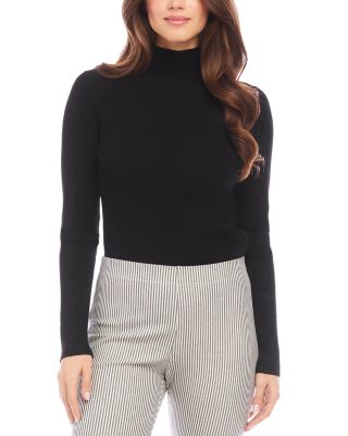 Karen Kane - Ribbed Turtleneck Sweater