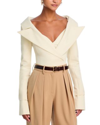 A.W.A.K.E. MODE - Wide Lapel Bodysuit