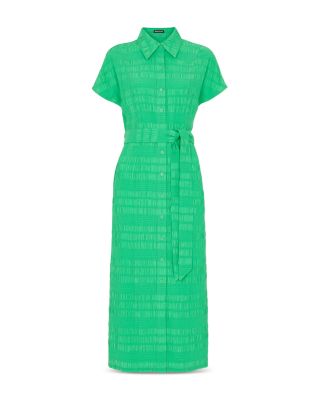 Millie Textured Shirt Dress