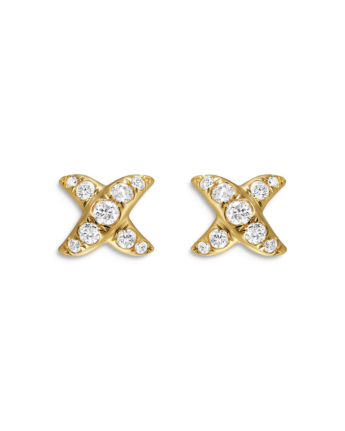 David Yurman Crossover X Stud Earrings