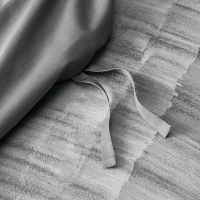 Brushed Texture Stripe Duvet Cover, King - Exclusive