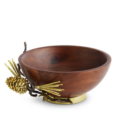 Pine Cone Wood Small Bowl
