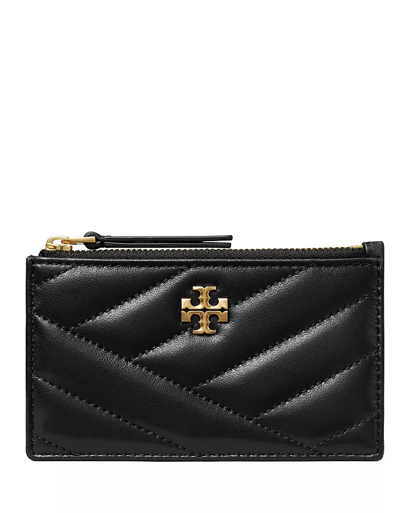 Tory Burch Kira Chevron Zip Card Case