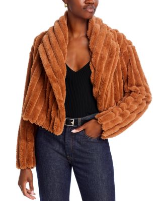 BLANKNYC shops Fur Jacket