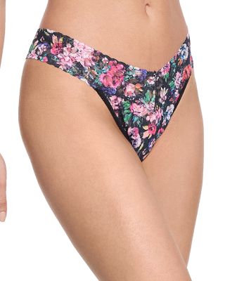 Hanky Panky Original-Rise Printed Lace Thong