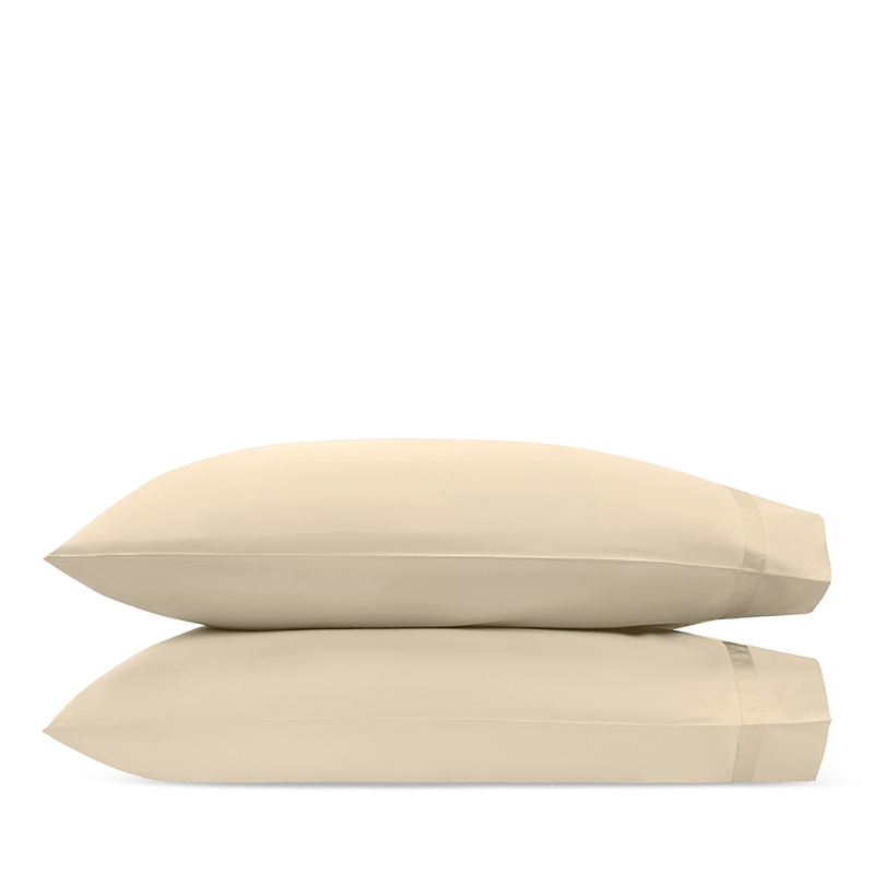 Matouk Nocturne Sateen King Pillowcase, Pair In Dune