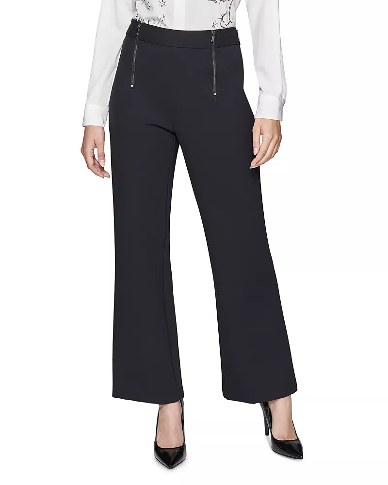 Karl Lagerfeld Paris Double Zipper Pants