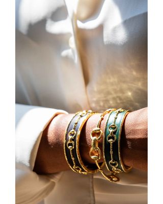 Equestrian Snaffle Bit Link Bracelet