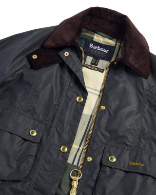 Beadnell Cropped Waxed Coat - thumbnail 7