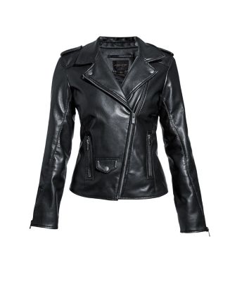 AS by DF Cult Recycled Leather Jacket | Bloomingdale's Women