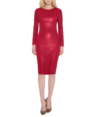 Mrs Smith Stretch Leather Dress