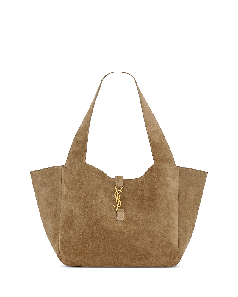 Saint Laurent Le 5 A 7 Bea Shoulder Tote Bag in Suede