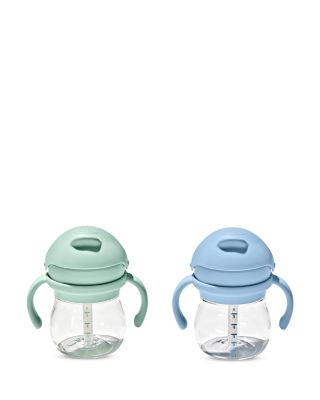 Tot Transitions Straw Cups with Handles 6 oz., 2 Pack