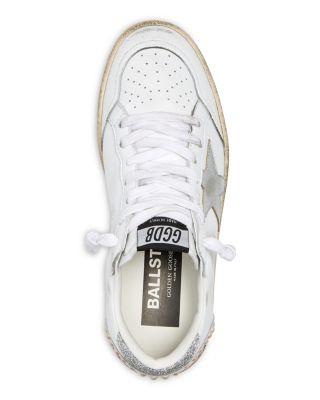 Unisex Ball Star Embellished Low Top Sneakers
