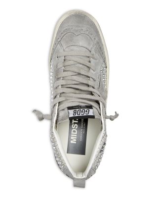 Unisex Mid Star Embellished Mid Top Sneakers