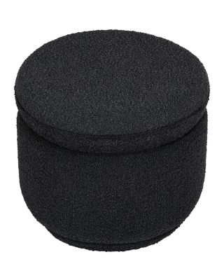 Enoki Boucl&eacute; Storage Ottoman