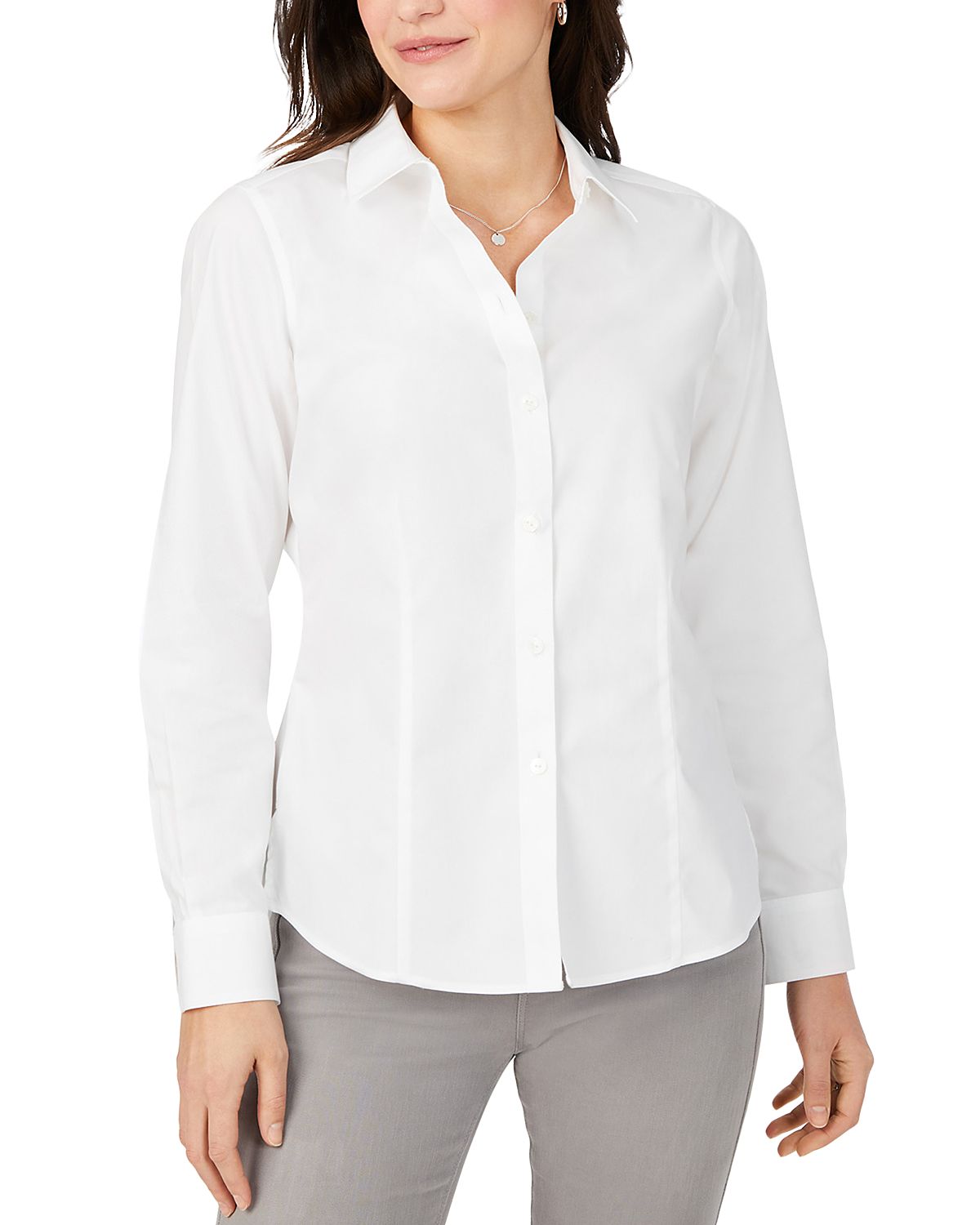 Foxcroft Dianna Cotton Non-Iron Shirt