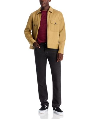 Everett Slim Straight Pants in Sulfur Smooth Slate