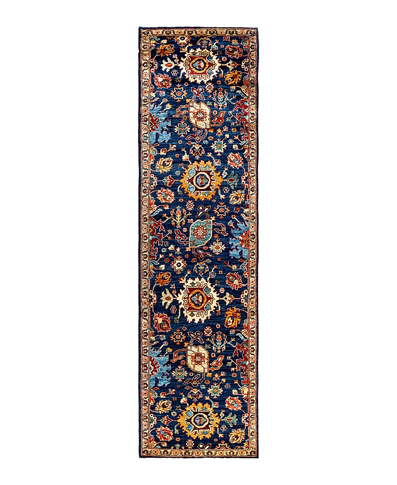 Bloomingdale's Serapi M1993 Runner Area Rug, 2'8 X 9'9 In Blue