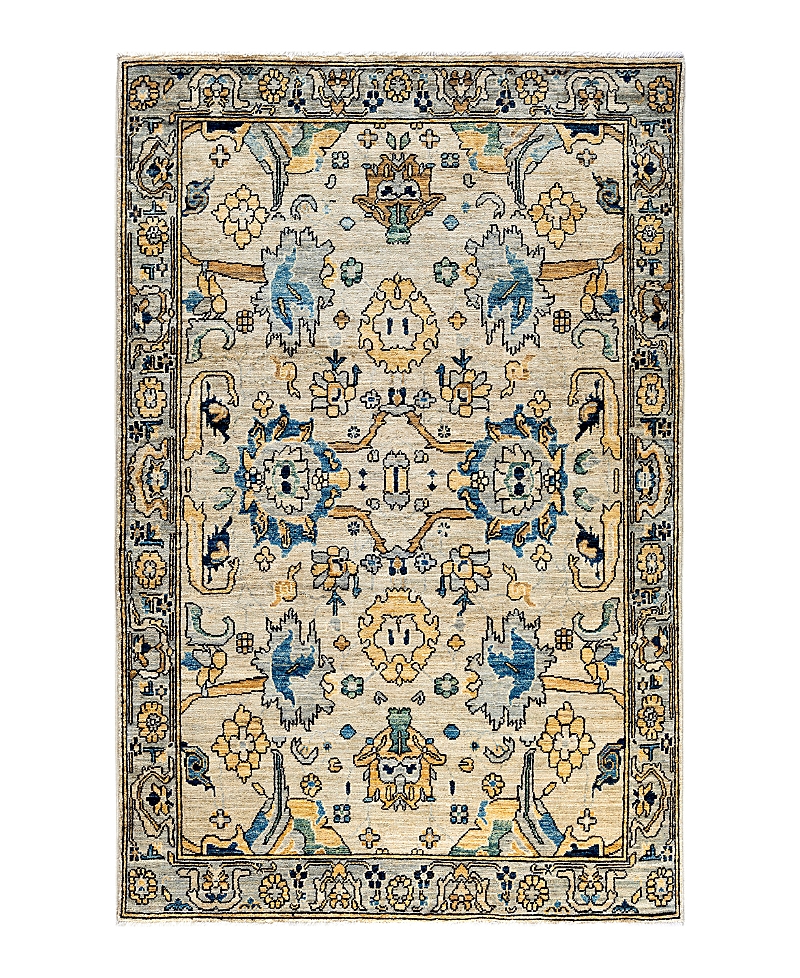 Bloomingdale's Serapi M1993 Area Rug, 4' X 5'11 In Light/blue