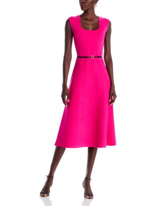 Elie Tahari The Vera Belted Sweater Dress | Bloomingdale's