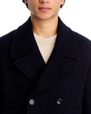 Wool &amp; Cashmere Double Breasted Peacoat