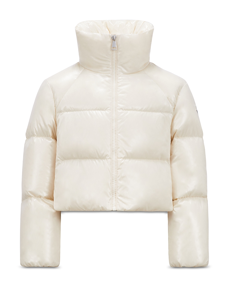 Moncler Girls' Breteuil Down Jacket - Big Kid In Neutral