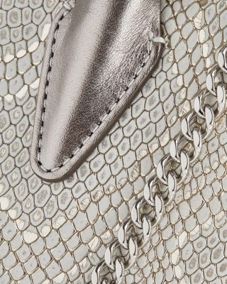 Nano Metallic Leather Tote