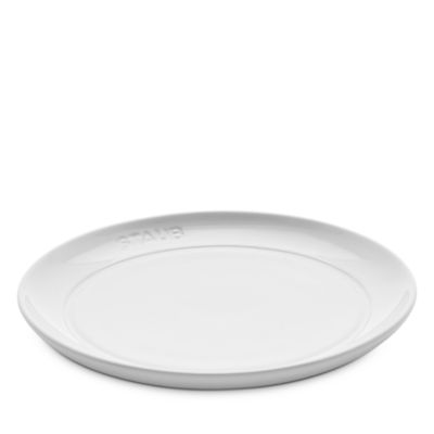 Staub - 6" Appetizer Plate, White, Set of 4