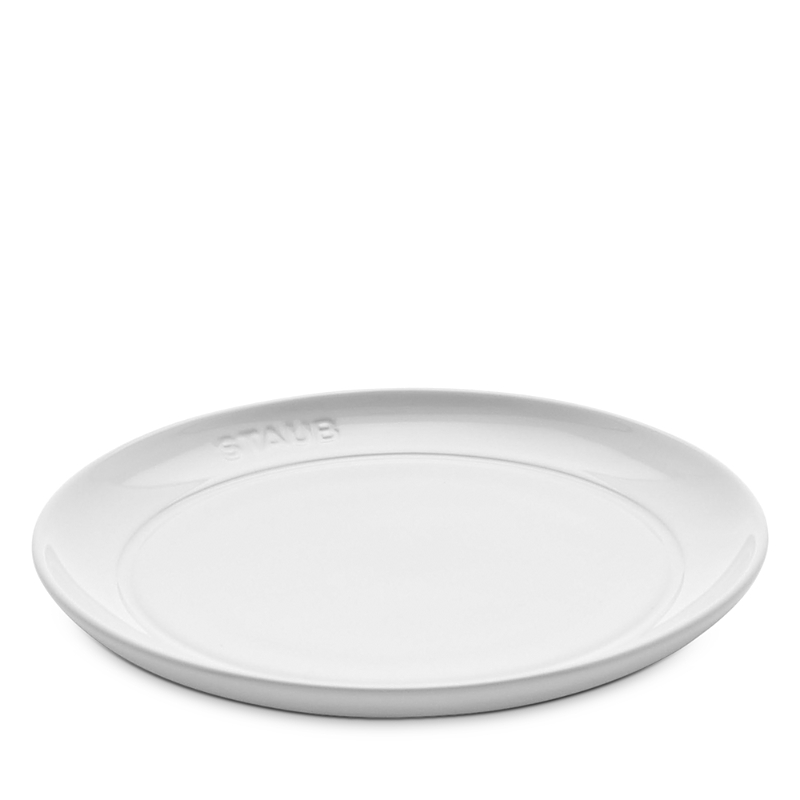 Staub 6 Appetizer Plate, White, Set Of 4