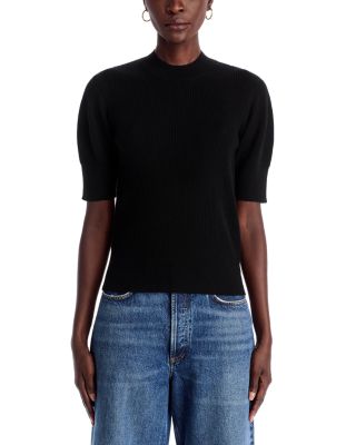 Merino Wool Ribbed Sweater