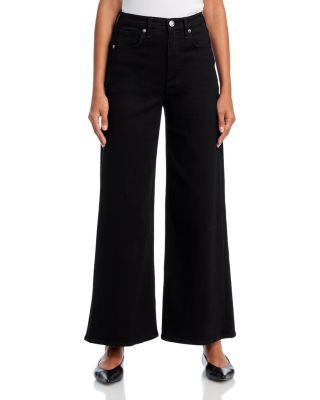 Flexi Sofie High Rise Wide Leg Jeans in Black