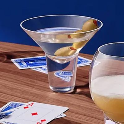 Gravity Martini Cocktail Glass, Set of 2