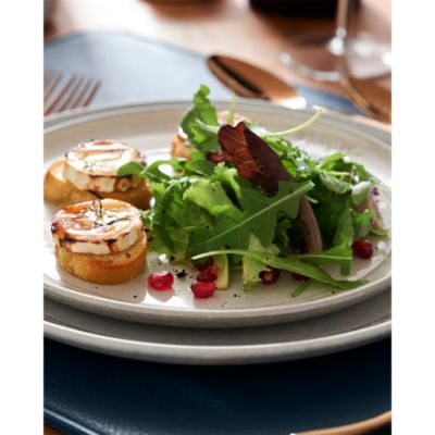 9" Salad Plate, White Truffle, Set of 4