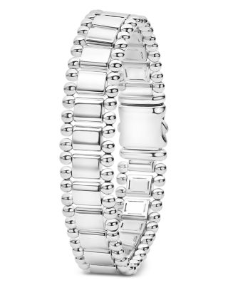 Men's 18K Yellow Gold & Sterling Silver Anthem Link Bracelet