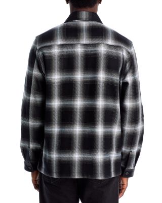 Enalu Cotton Plaid Oversized Fit Shirt Jacket