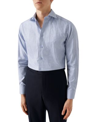 Eton Twill Slim Fit Dress Shirt