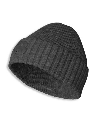 Edo Wool Blend Ribbed Knit Beanie
