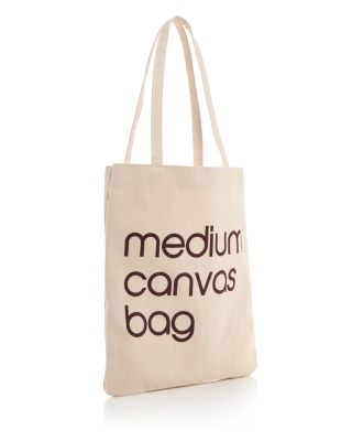 Medium Canvas Tote   - Exclusive