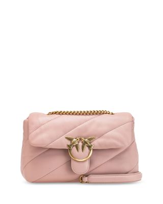 Pinko Love Puff Classic Leather Crossbody