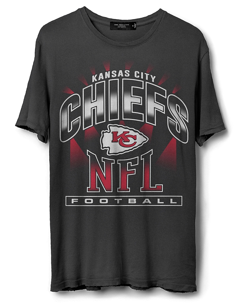 Junk Food Clothing Unisex Nfl Kansas City Chiefs Chrome Flea Market Tee