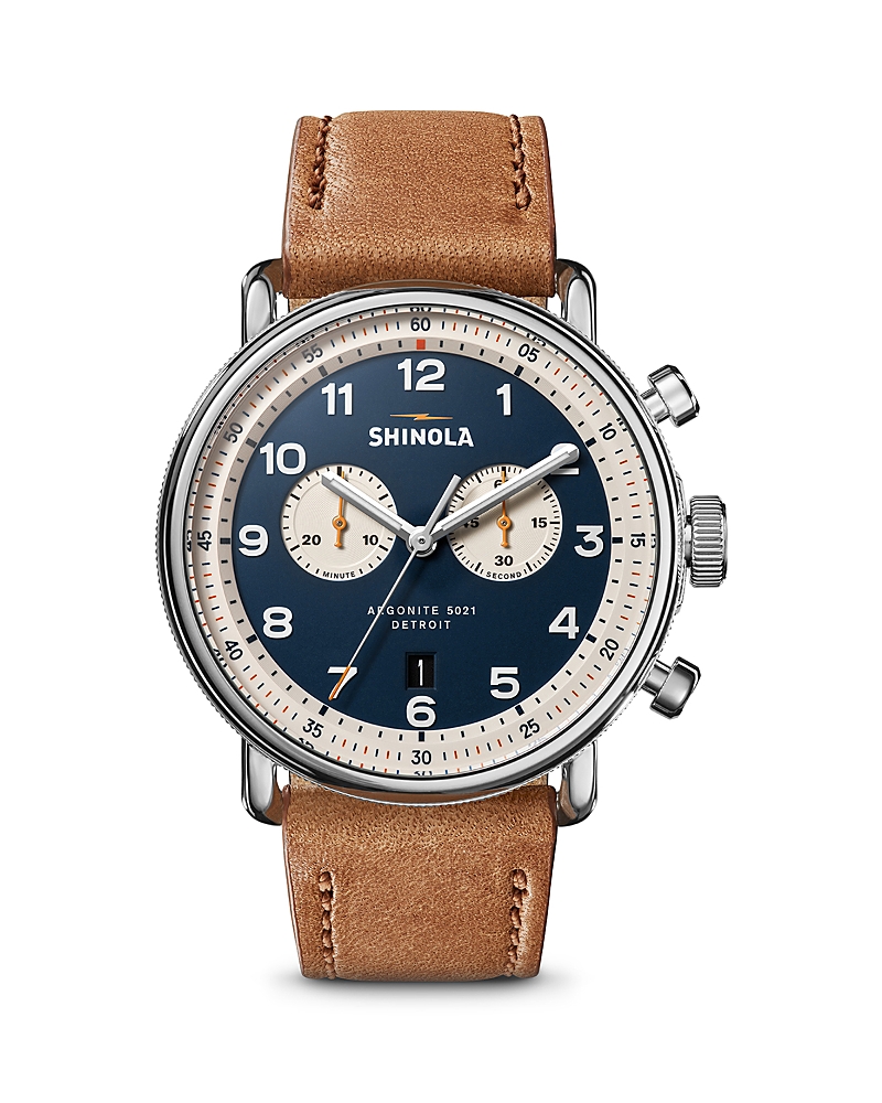 Shinola Canfield Model C56 Chronograph, 43mm