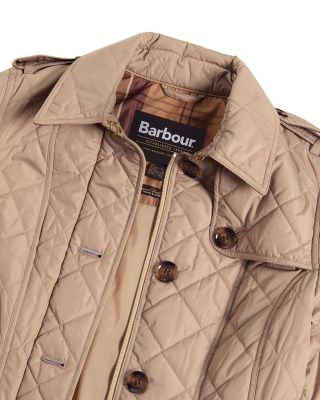 Tummel Box Quilt Trench Jacket