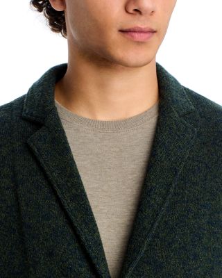 Winter Wool, Cotton & Nylon Moulin&eacute; Sweater Jacket