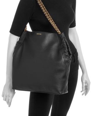 Slouch Leather Shoulder Bag