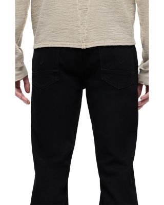 Byron Straight Fit Jeans in Black Ridge