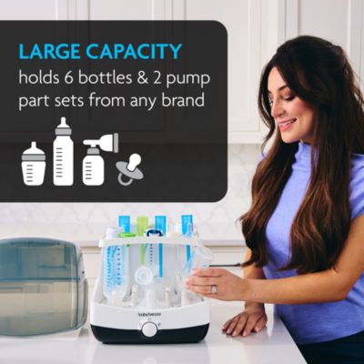 Superfast Baby Bottle Sterilizer And Dryer - Sterilizes & Dries In 10 Minutes