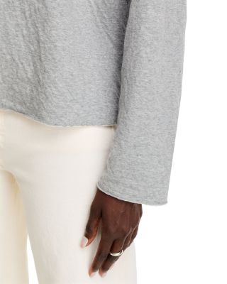 Crewneck Boxy Long Sleeve Top